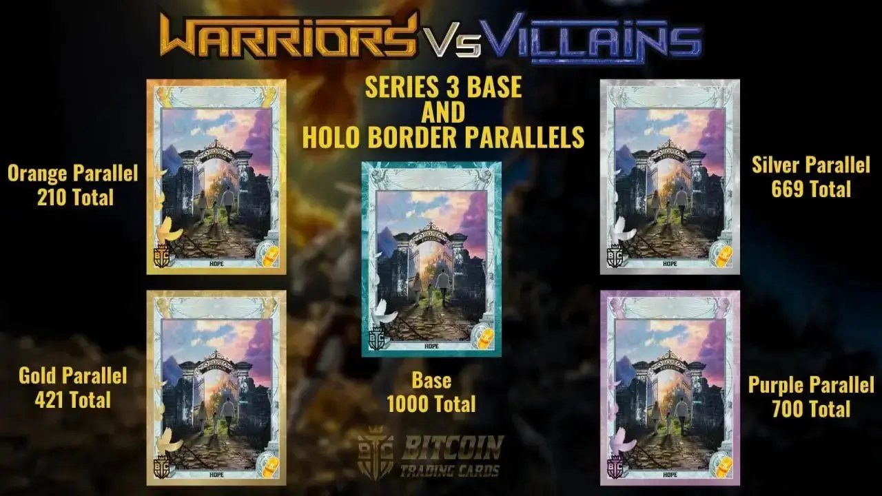 OPP - Series 3 Whale Bundle Bitcoin Trading Cards