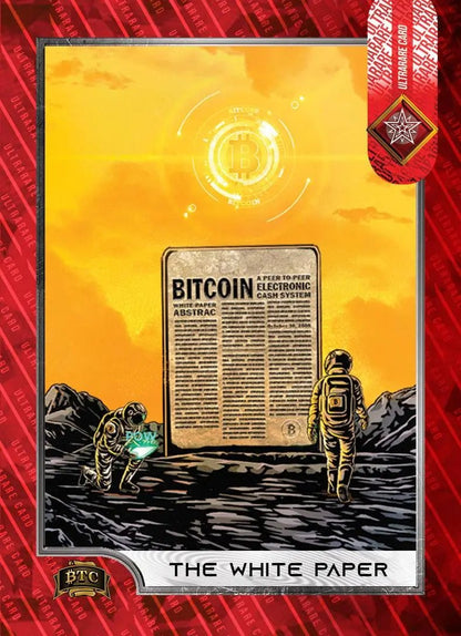 Series One - Orange Pill In a Pack - Booster Packs - Bitcoin Freedom Art
