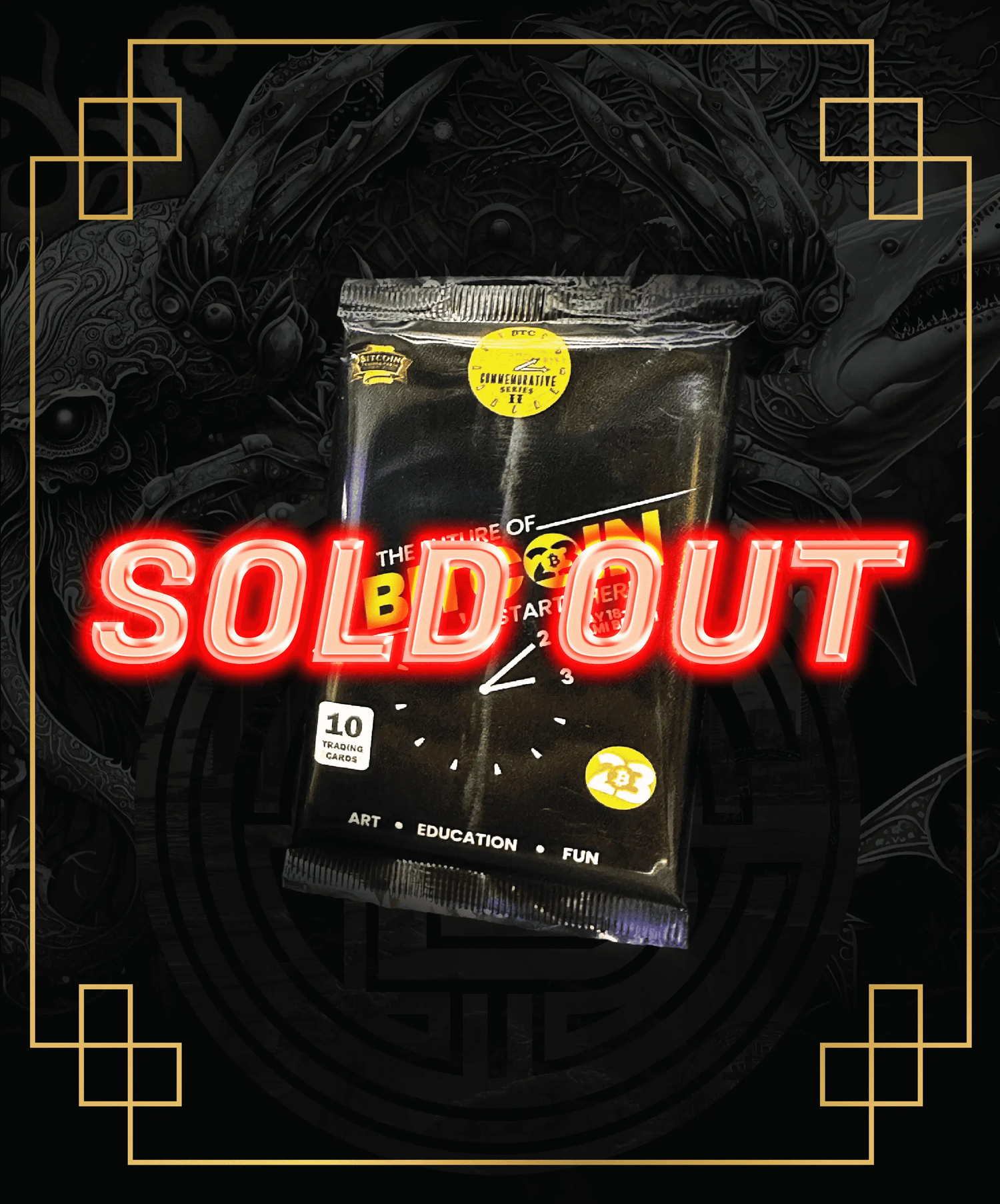 Bitcoin 2023 Commemorative Booster Packs  - Only 2,100 Packs 