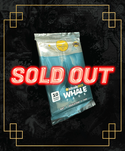 Bitcoin 2023 Commemorative Whale Booster Packs - Only 1,210 Packs 