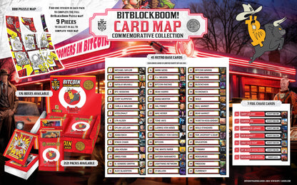 BitBlockBoom! 2024 LE Commemorative Booster Packs - Bitcoin Freedom Art
