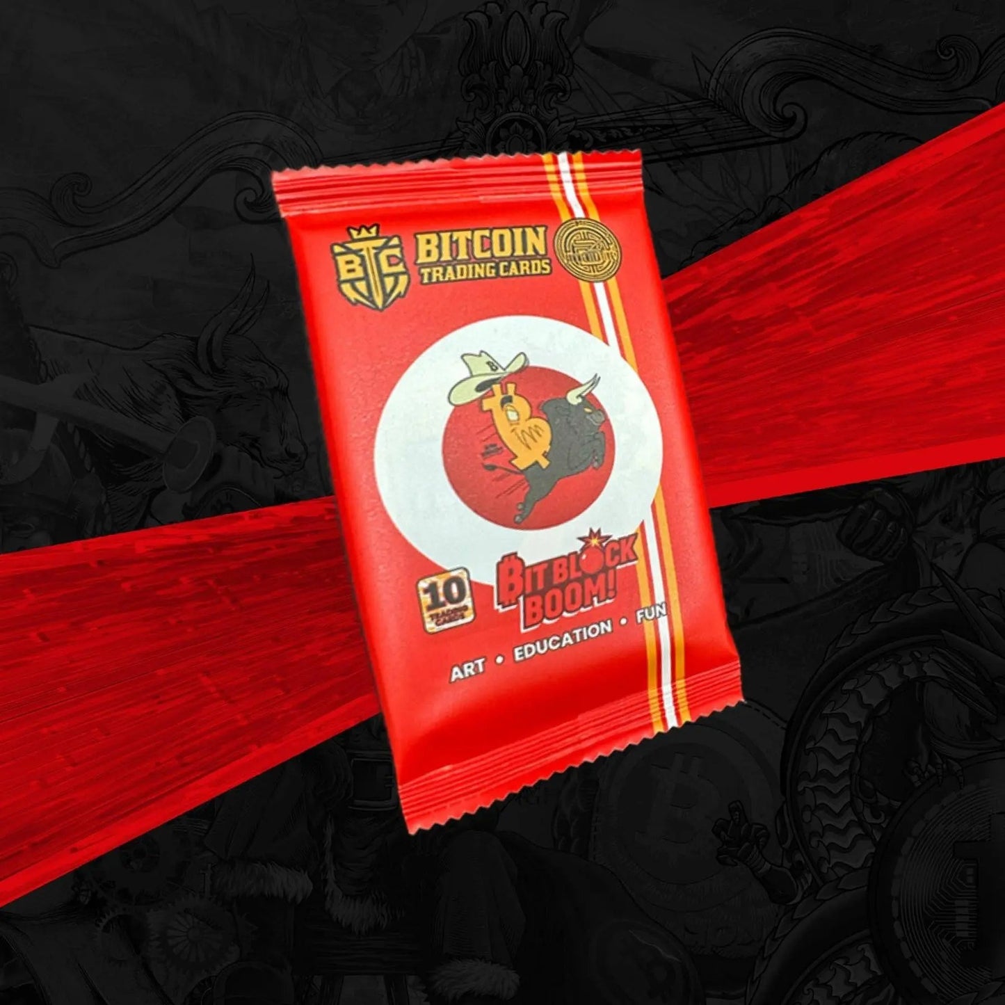 BitBlockBoom! 2024 LE Commemorative Booster Packs - LE 2,121 Packs - BTCTC