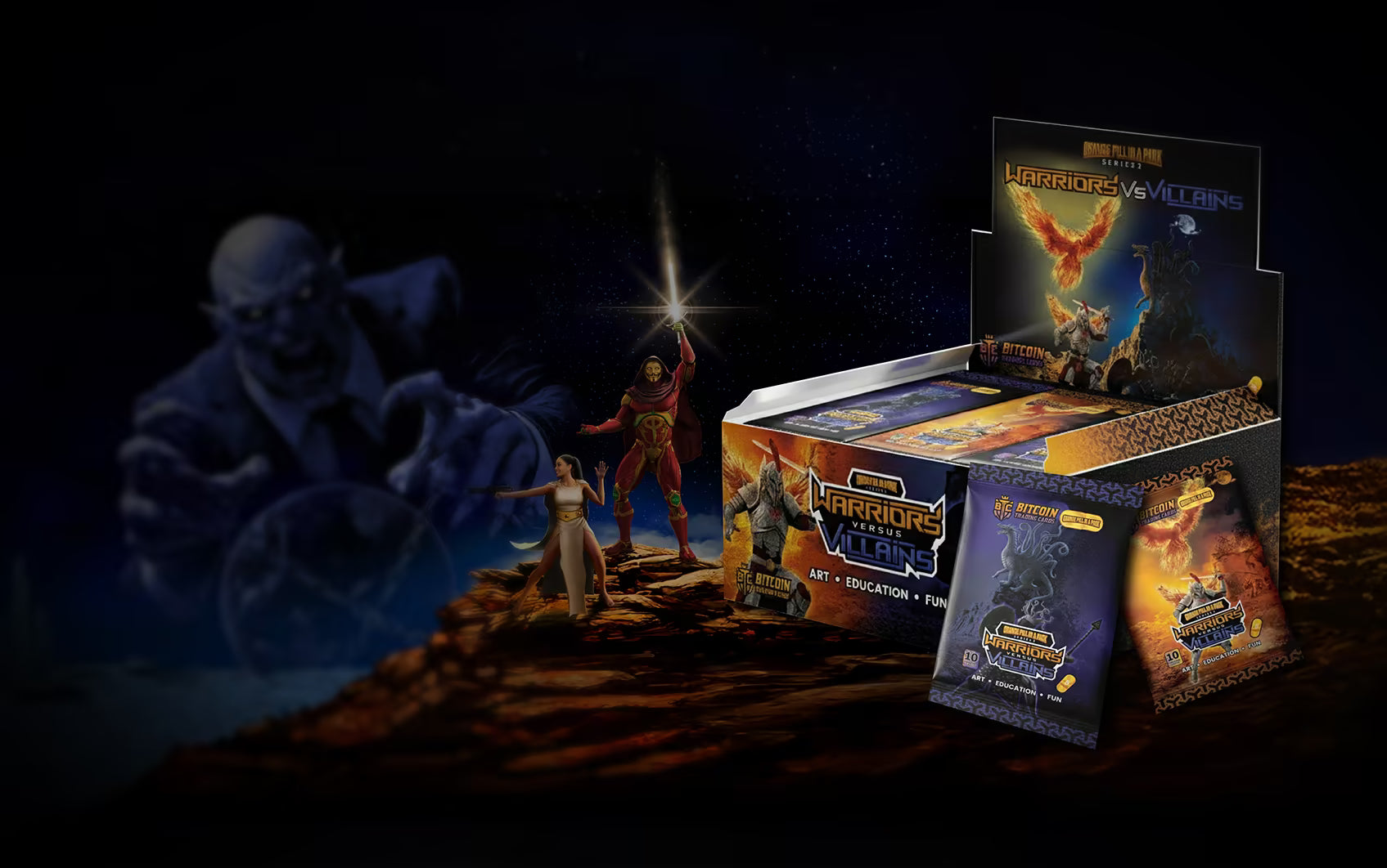 SERIES 3: WARRIORS
VS VILLAINS