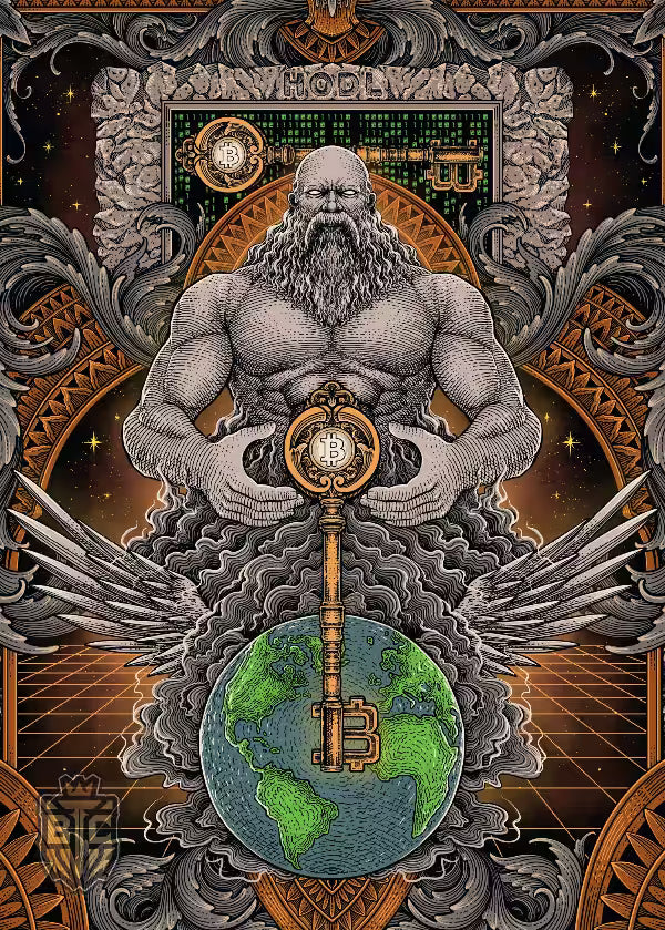 Series 3 collectible trading card from Based Trading Cards, featuring limited-edition artwork from the Bitcoin Trading Cards collection