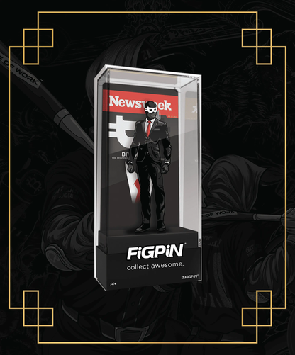FiGPiN Satoshi Nakamoto - LE 1200 PCS FIGPIN