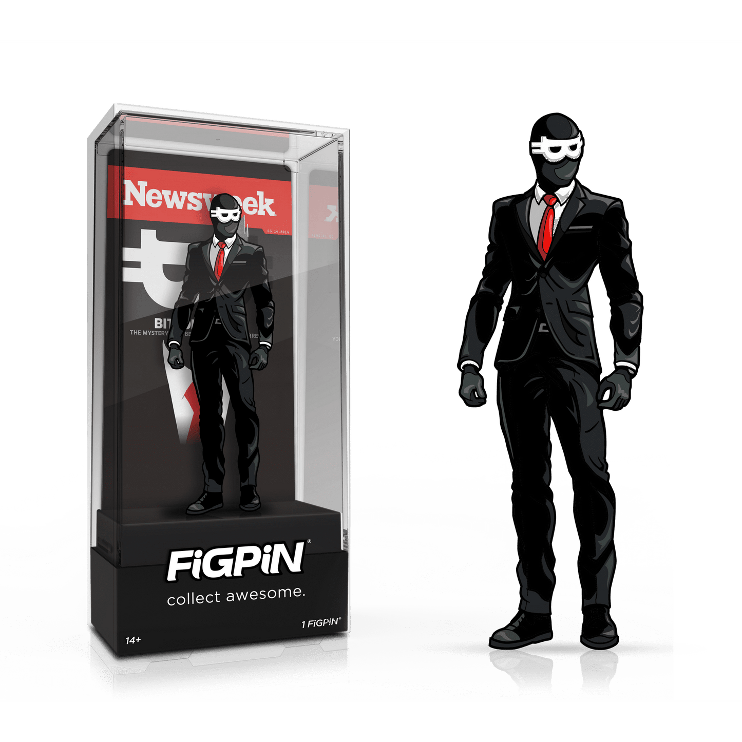 FiGPiN Satoshi Nakamoto - LE 1200 PCS FIGPIN