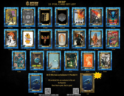 Halving Edition Whale Boxes - Released only once every 4 years - Only 3,125 packs Bitcoin Trading Cards