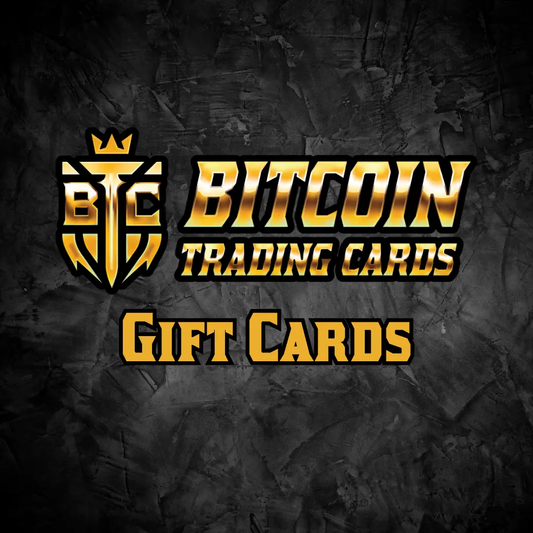 BTCTC Gift Card Bitcoin Trading Cards