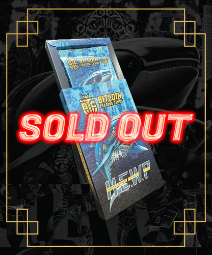 Halving Edition Whale Packs - Released Only once every 4 years Bitcoin Trading Cards