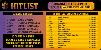 OPP - Series 3 Whale Bundle Bitcoin Trading Cards