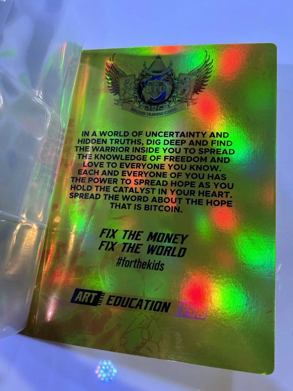 Limited Edition Custom Series 1 Card Binder (x/21) - BTCTC