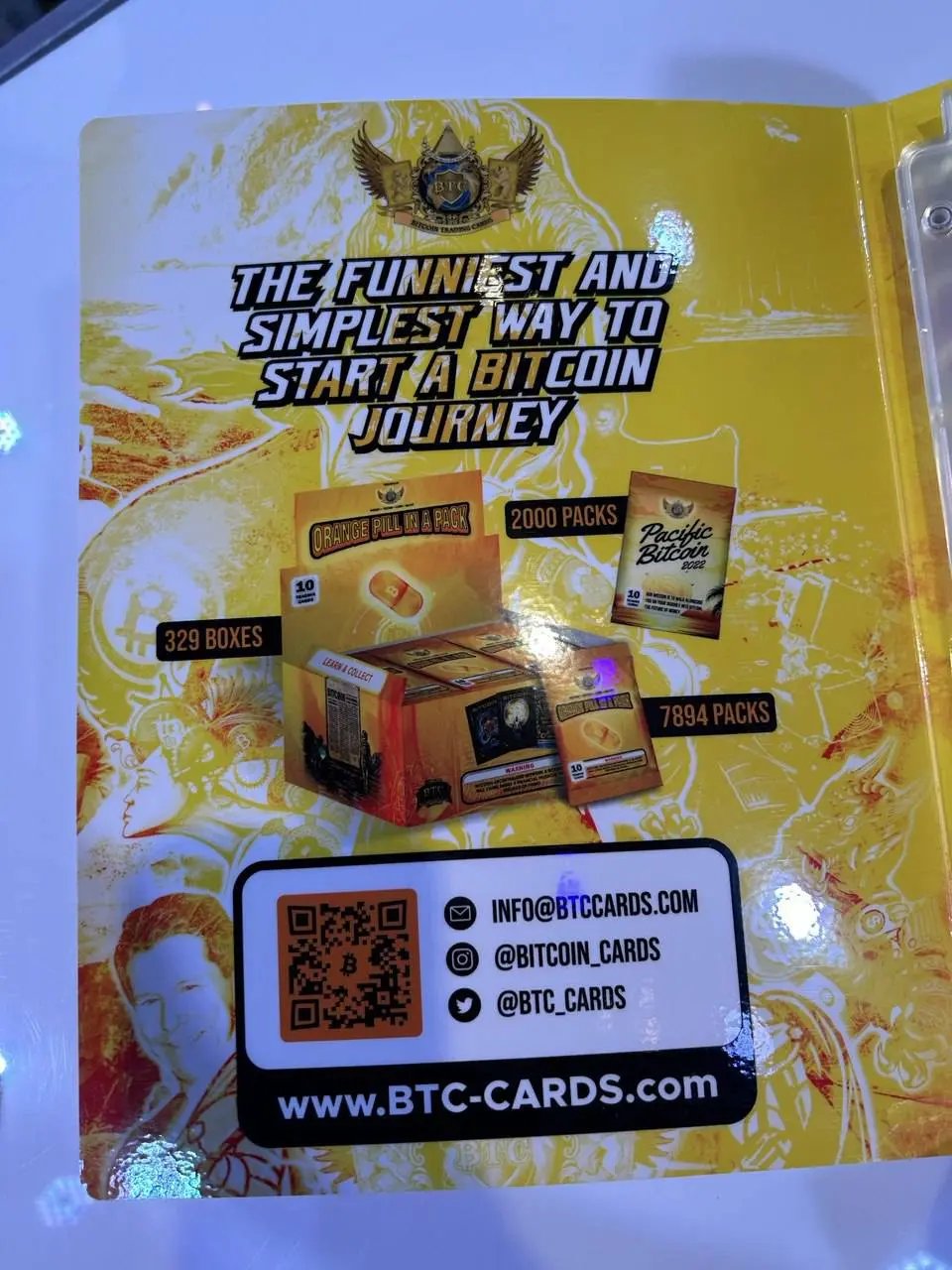 Limited Edition Custom OPP Series 1 Card Binder (x/121) - BTCTC