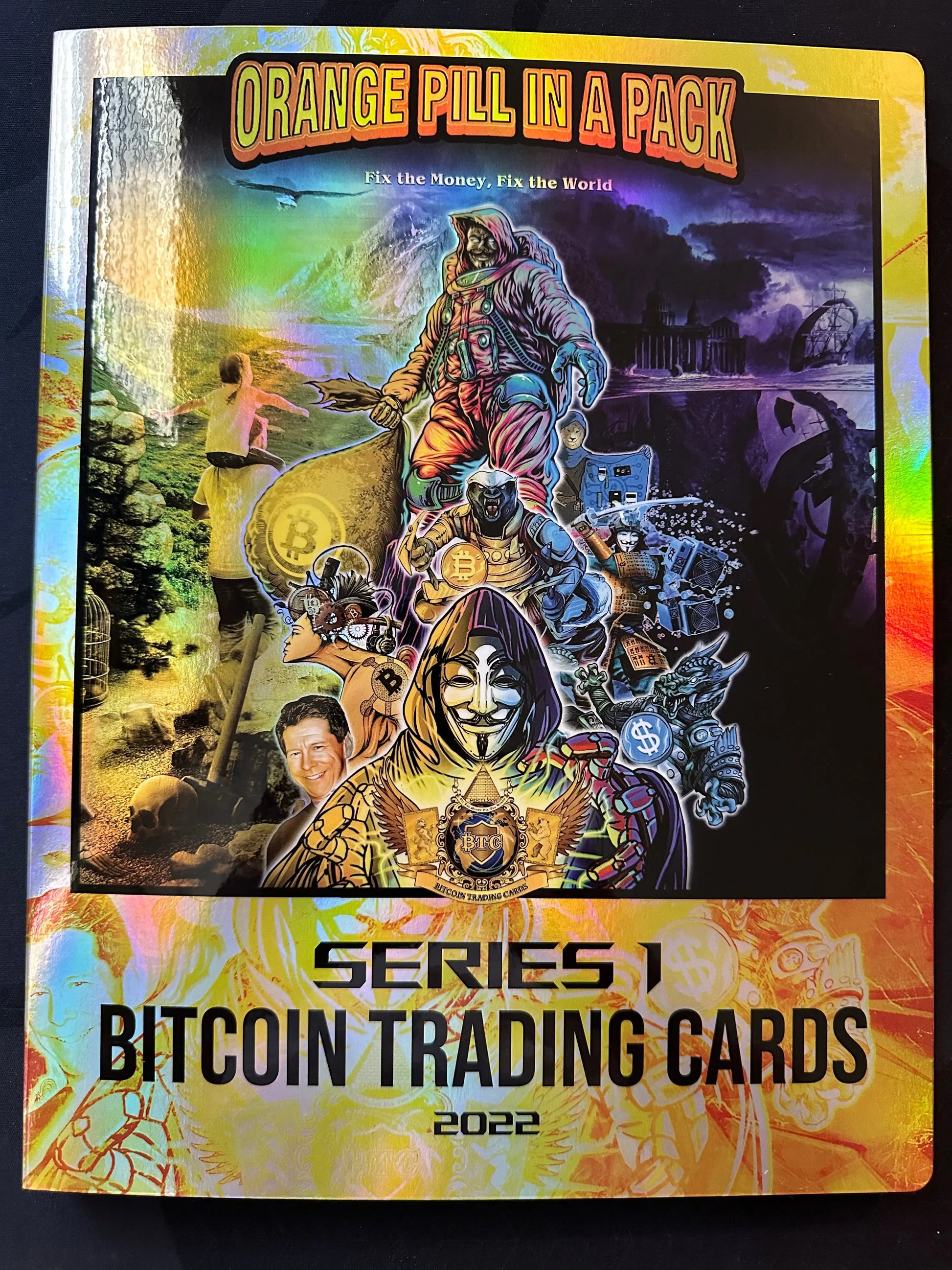 Limited Edition Custom Series 1 Card Binder (x/21) - BTCTC