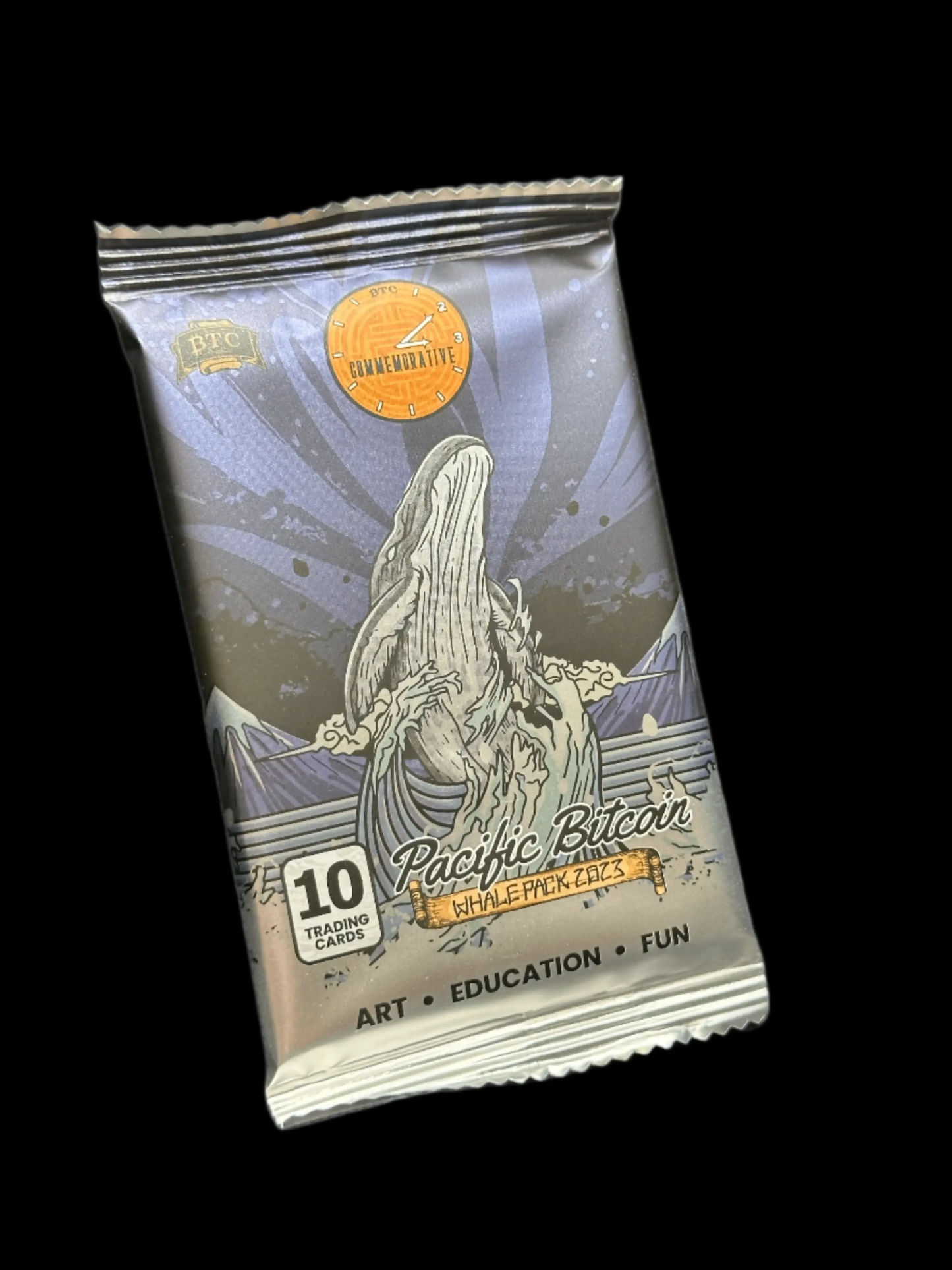 Pacific Bitcoin 2023 Whale Booster Packs - Limited Edition 1210 packs - BTCTC