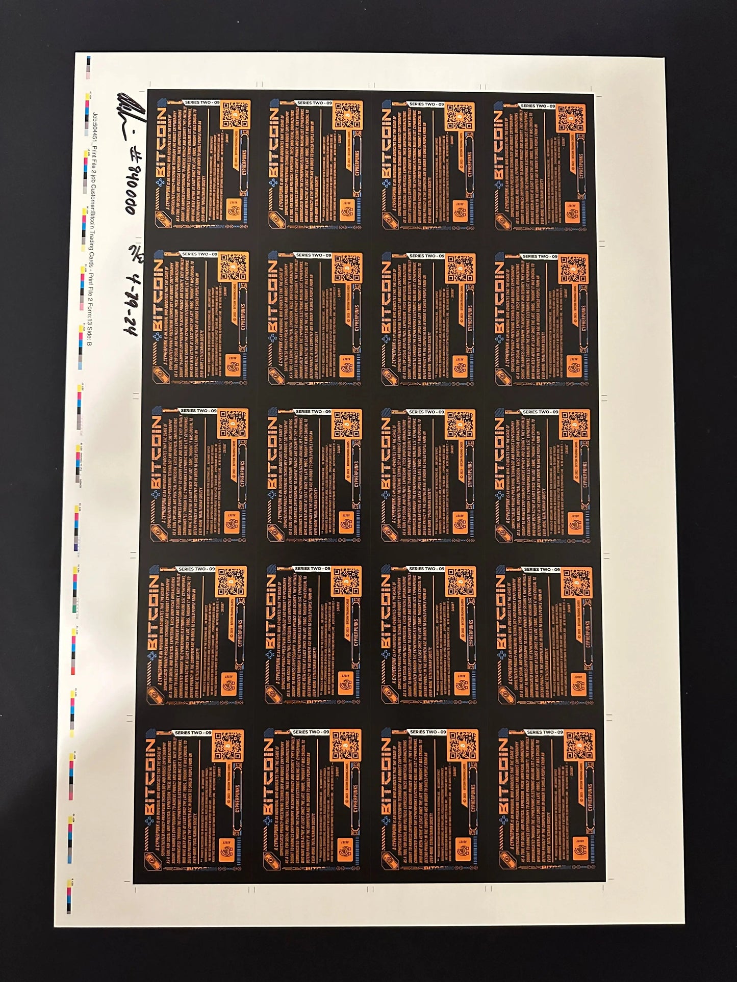 Uncut Sheet: OPP Series 2 FUD Busters 