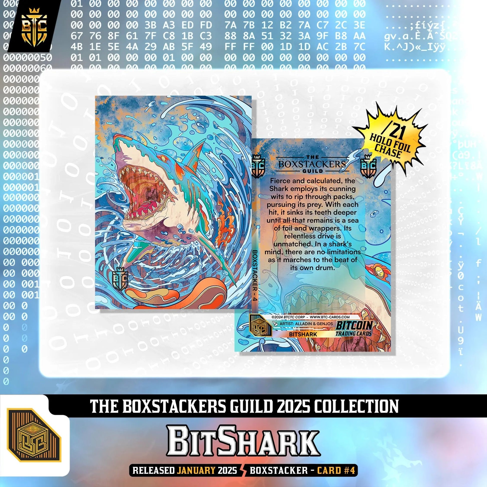 OPP - Series 3 Shark Bundle Bitcoin Trading Cards