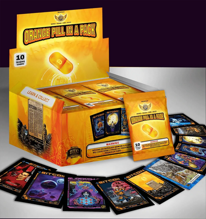 Series One - Orange Pill In A Pack - Hobby Box - BTCTC