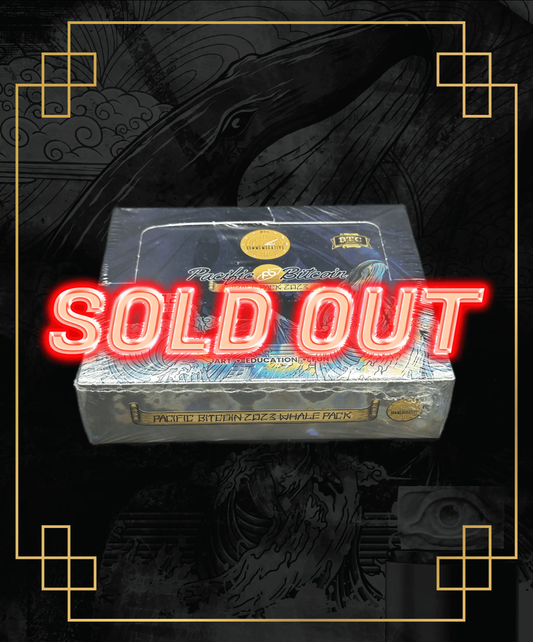 Pacific Bitcoin 2023 Whale Box - 12 packs in a Box - Limited Edition 1210 packs 