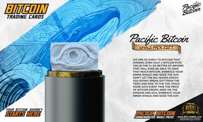 Pacific Bitcoin 2023 Whale Booster Packs - Limited Edition 1210 packs - BTCTC