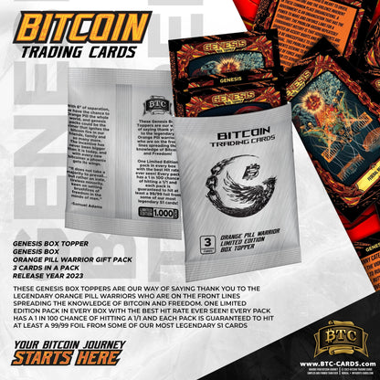 Genesis Box Topper Pack - Limited Time Only! - BTCTC