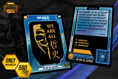 Bitcoin 2023 Commemorative Whale Booster Packs - Only 1,210 Packs - BTCTC