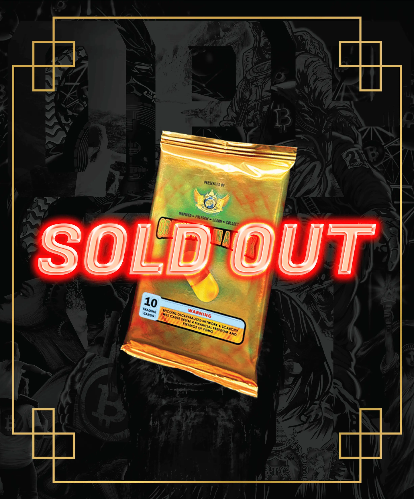 Series One - Orange Pill In a Pack - Booster Packs 