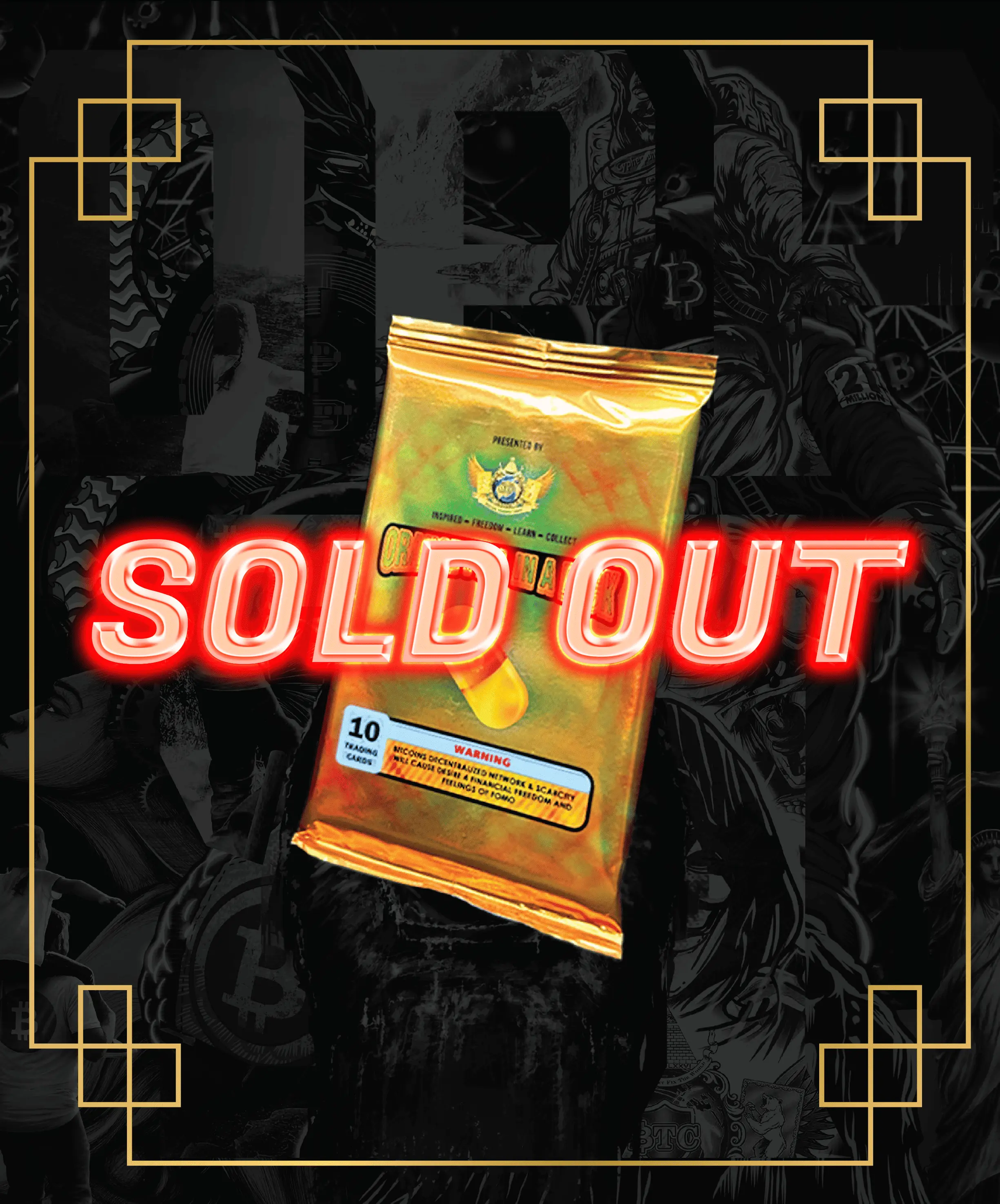 Series One - Orange Pill In a Pack - Booster Packs 