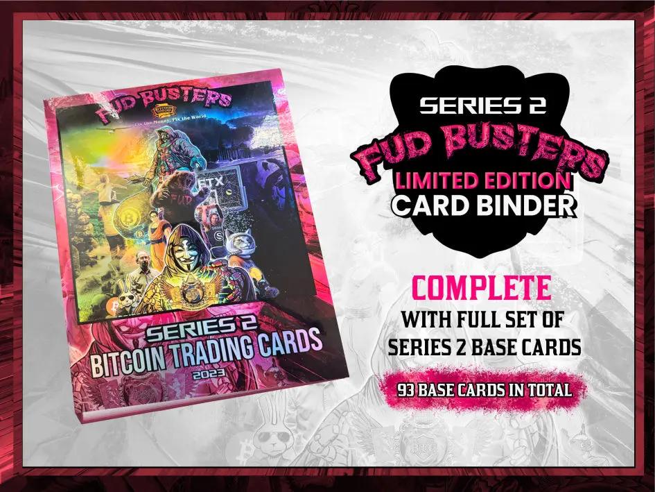 FULL S2 93 Card Base Set + /121 Holo Binder Combo Bitcoin Trading Cards