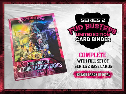 FULL S2 93 Card Base Set + /121 Holo Binder Combo Bitcoin Trading Cards