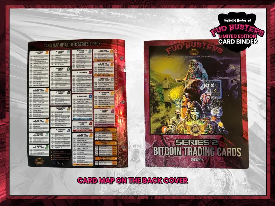 FULL S2 93 Card Base Set + /121 Holo Binder Combo Bitcoin Trading Cards