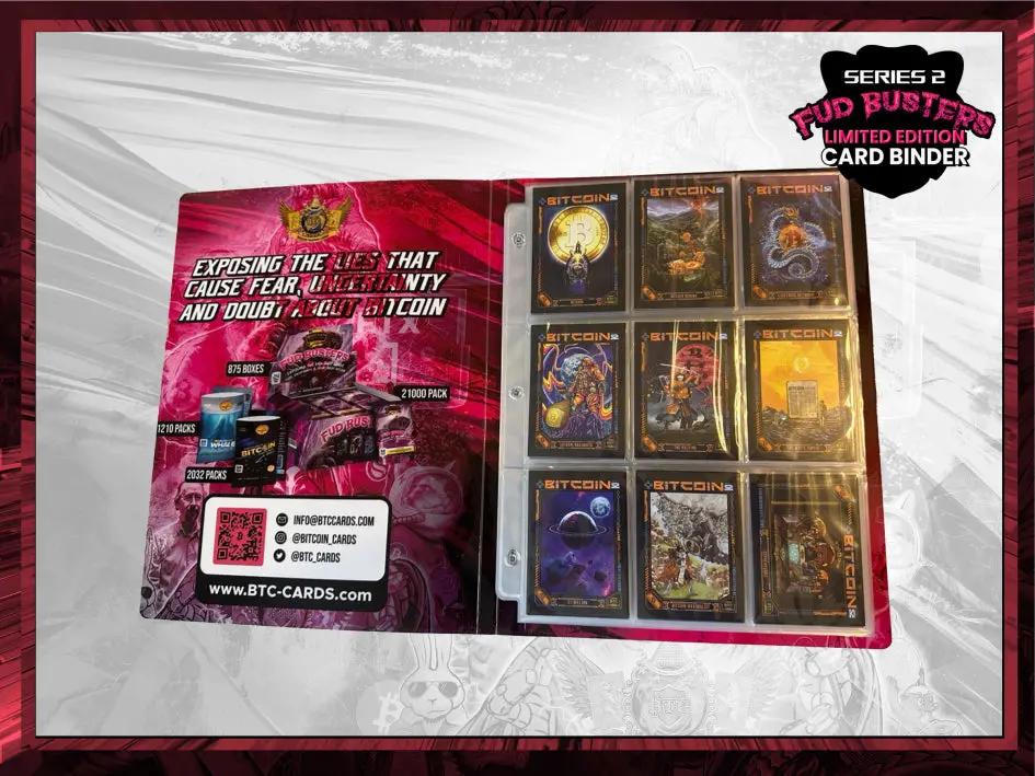 FULL S2 93 Card Base Set + /121 Holo Binder Combo Bitcoin Trading Cards