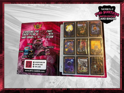 FULL S2 93 Card Base Set + /121 Holo Binder Combo Bitcoin Trading Cards