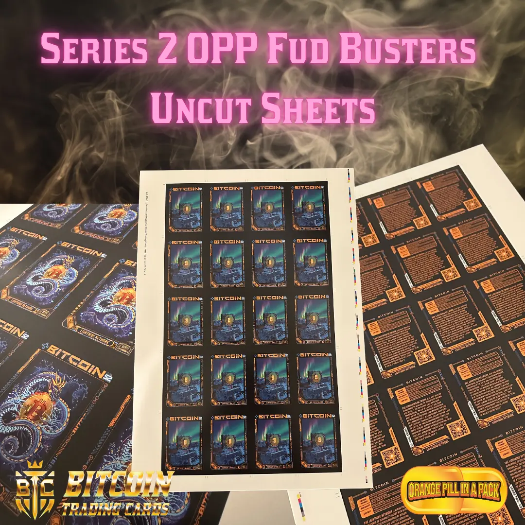 Uncut Sheet: OPP Series 2 FUD Busters 