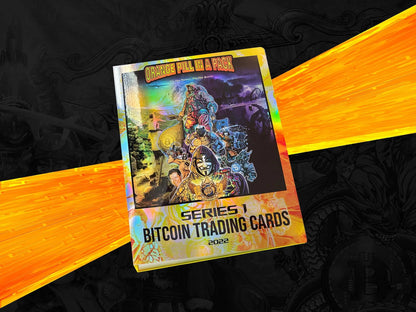 Limited Edition Custom OPP Series 1 Card Binder - Bitcoin Freedom Art