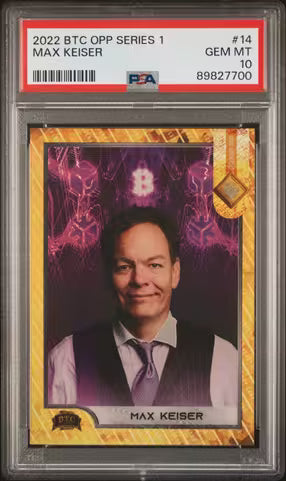 Series 1 graded collectible card by Based Trading Cards, part of the Bitcoin Trading Cards collection, professionally graded by PSA or TAG for authenticity and collector value.