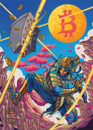 Series 3 collectible card by Based Trading Cards, part of the Bitcoin Trading Cards collection.