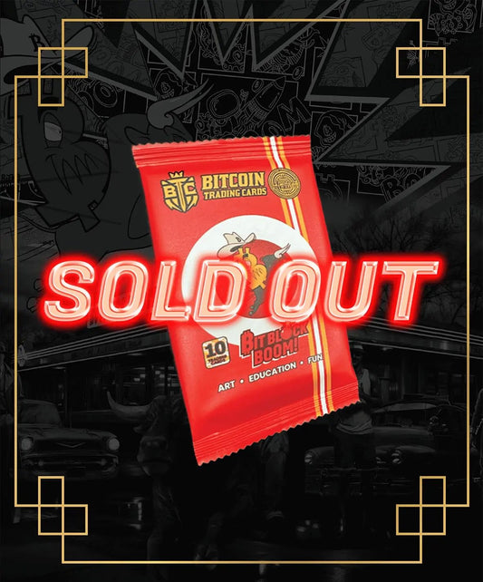 Pack - BitBlockBoom! 2024 LE Commemorative Bitcoin Trading Cards