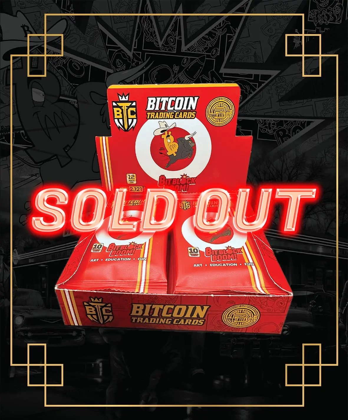 Box - BitBlockBoom! 2024 LE Commemorative Bitcoin Trading Cards